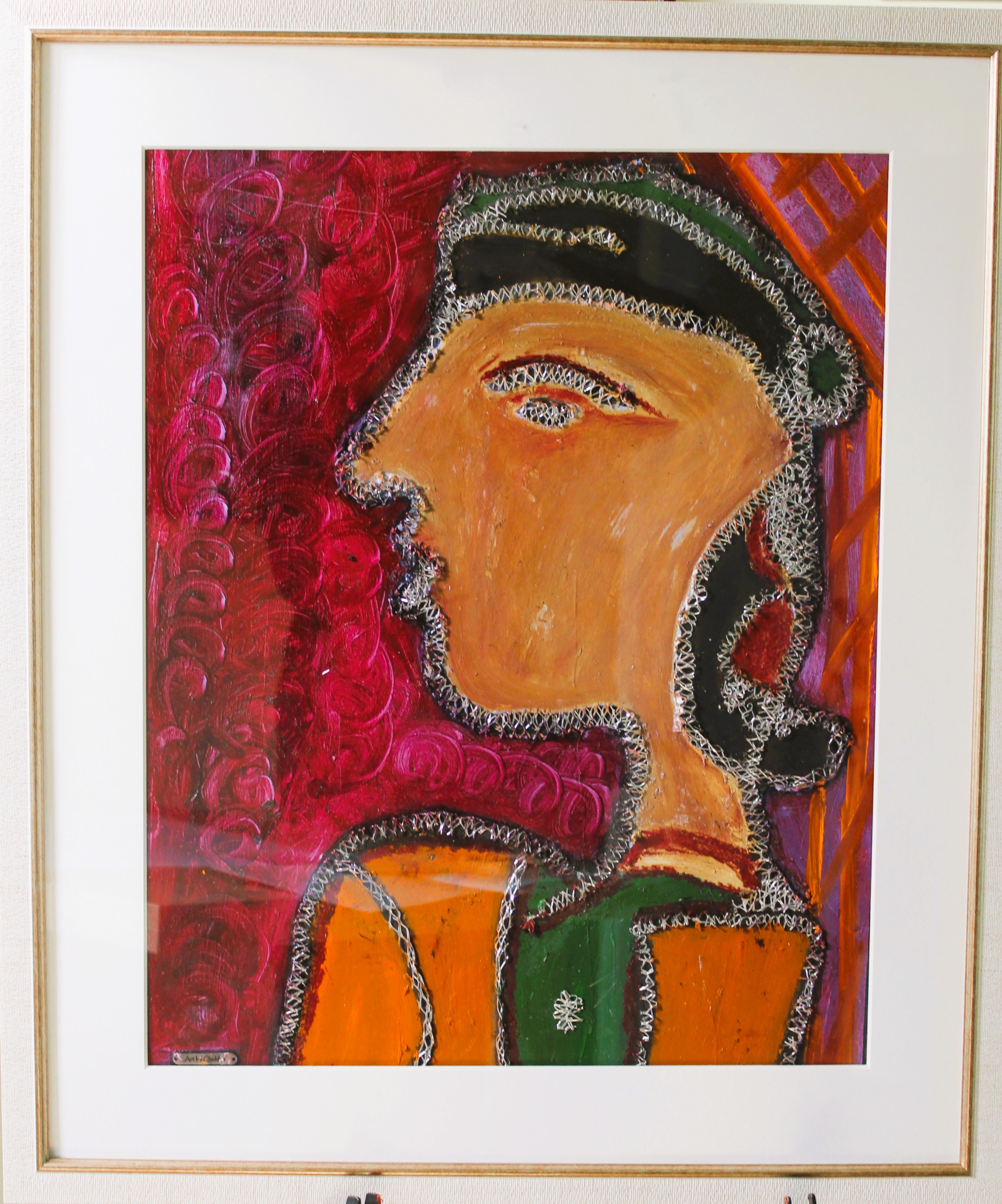 Original Artwork: Rangon Ki Muskaan  A Smile of Colors