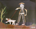 Original Artwork: Walk Between Moments Dog, A Quiet Companion