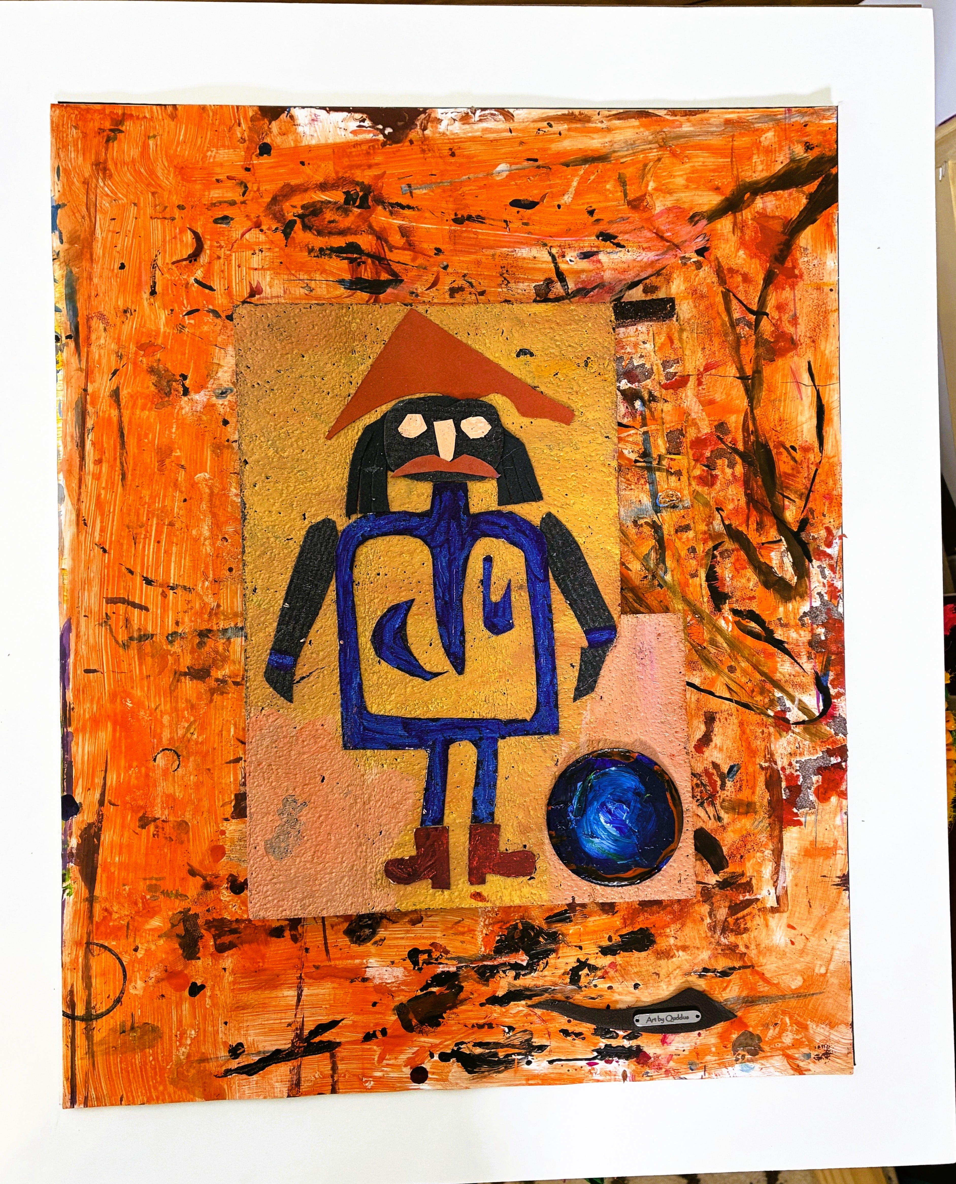 Original Artwork: I am Me with an Artful Mind