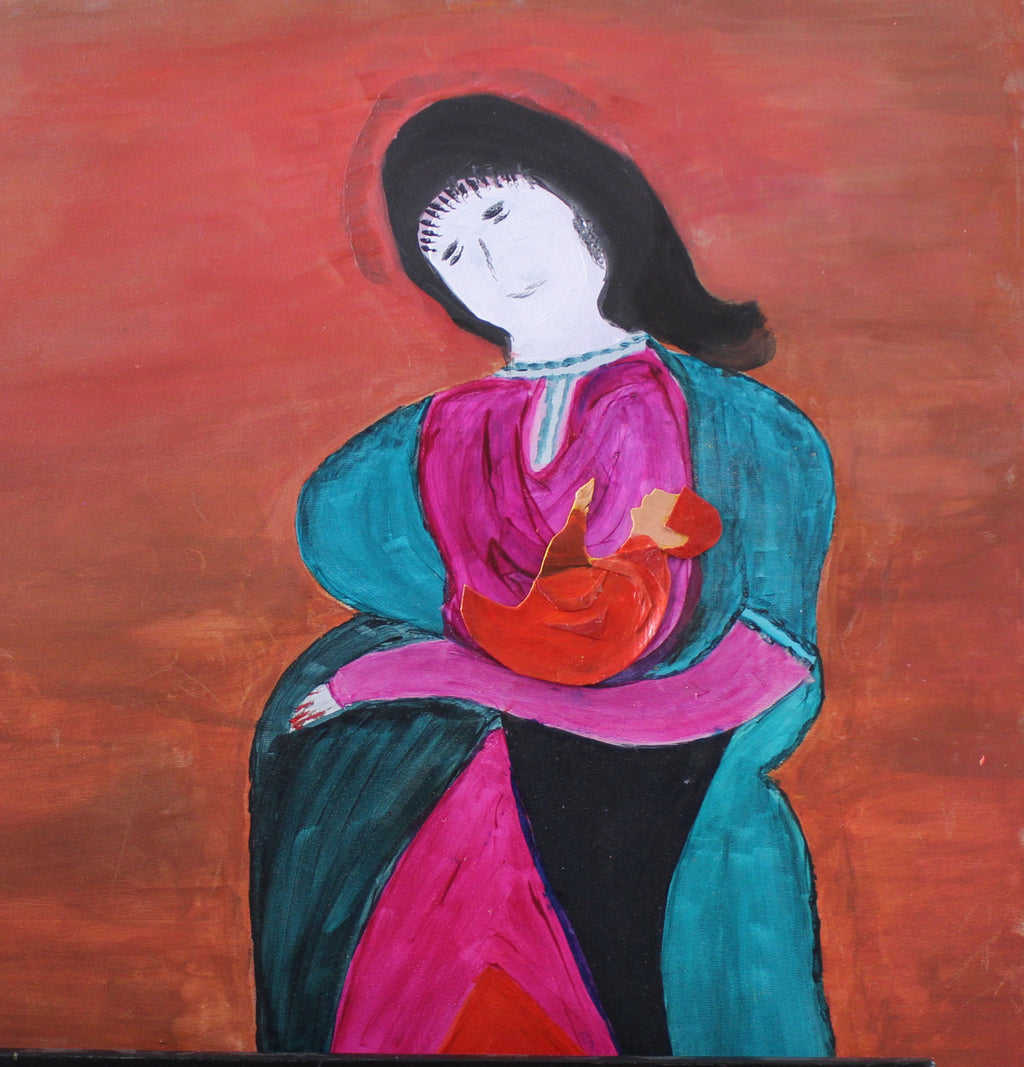 Original Artwork: The Heart of a Mother  Where Love Begins and Life Changes Forever
