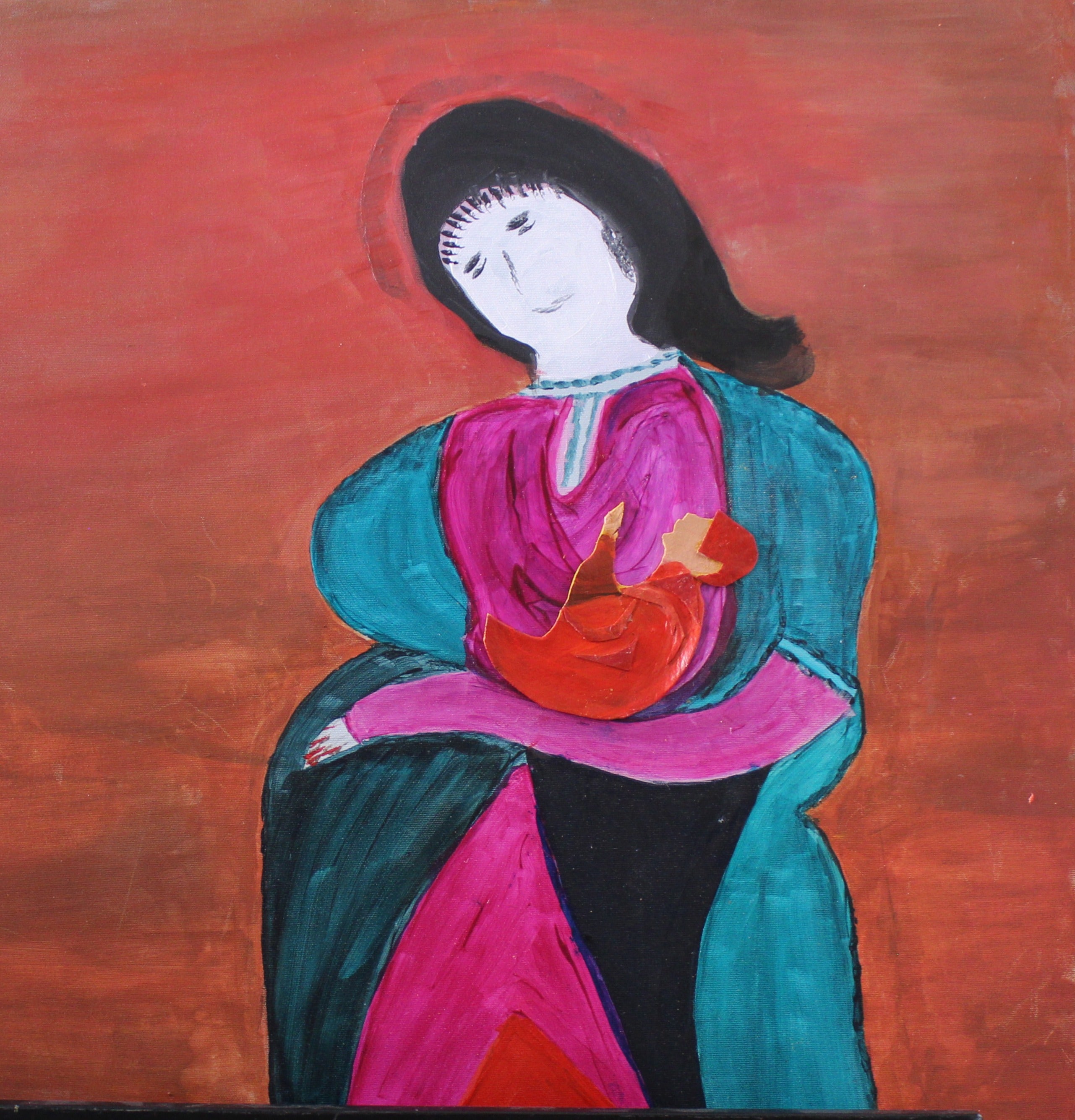 Original Artwork: The Heart of a Mother  Where Love Begins and Life Changes Forever