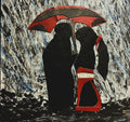 Original Artwork: Under One Umbrella Where First Love Becomes Memory