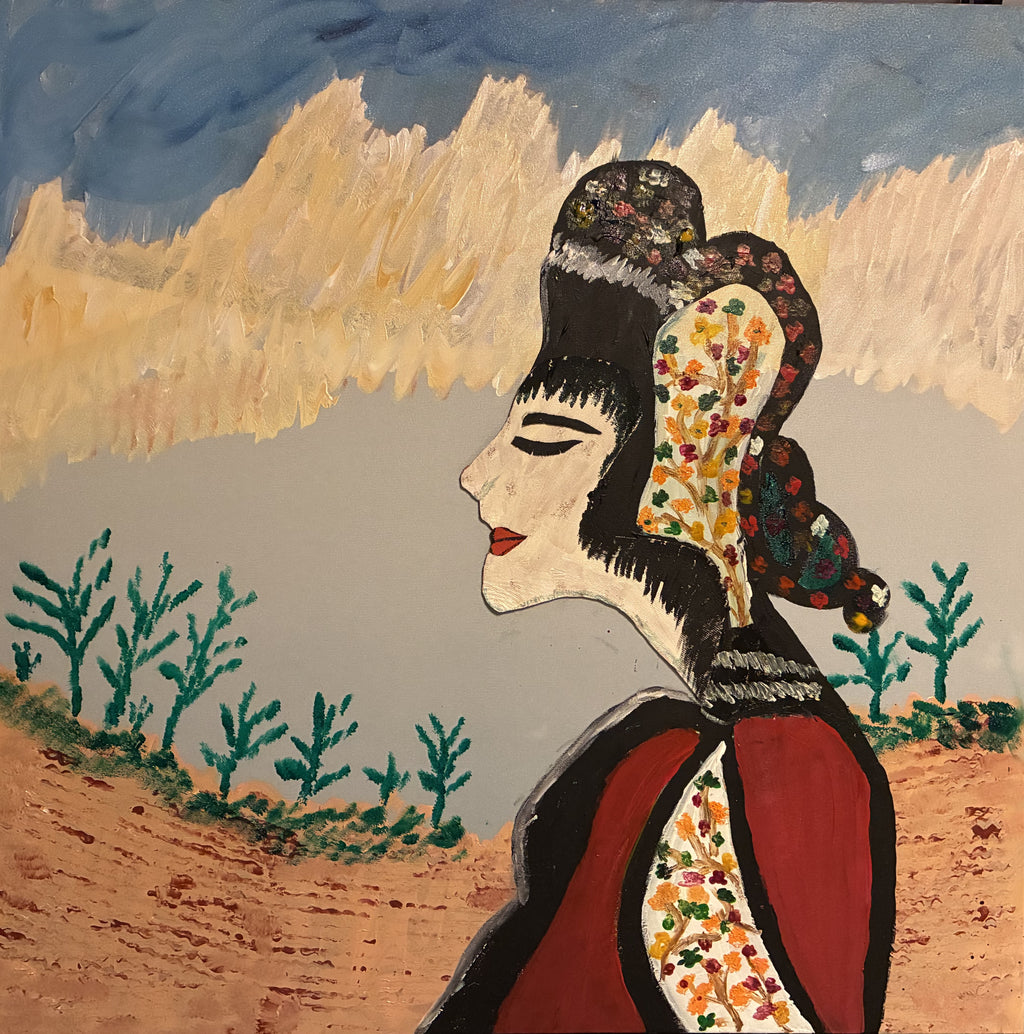 Original Artwork: The Visible and the Veiled- Pair of 2 Paintings