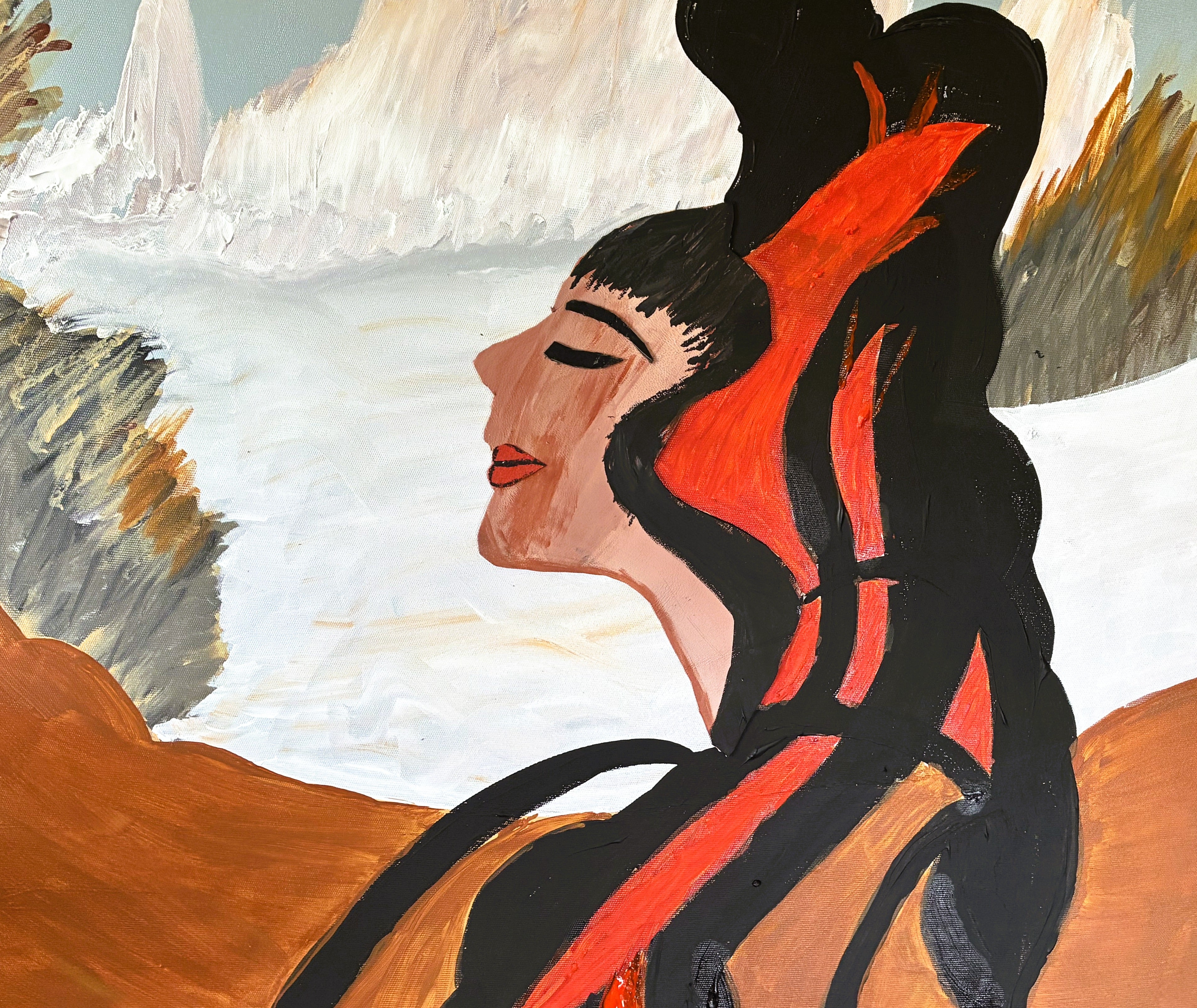 Original Artwork: The Visible and the Veiled- Pair of 2 Paintings